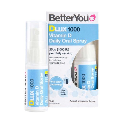 Better You Dlux 1000 Daily Vit D Oral Spray 1000iu 15ml