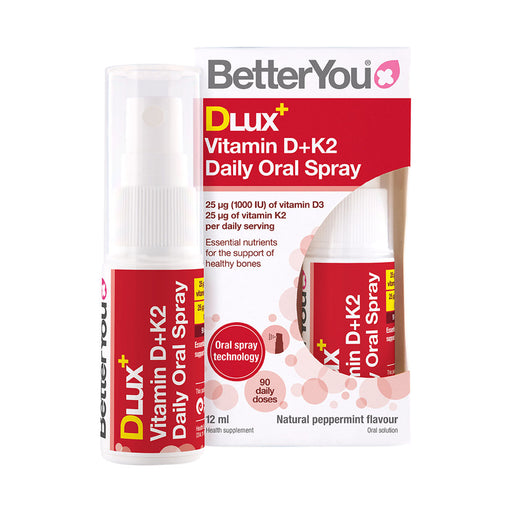 Better You Dlux+ Vitamin D & K2 Daily Oral Spray 12ml