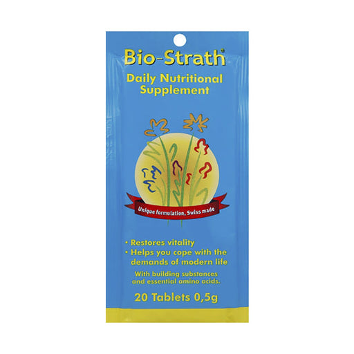 Bio-Strath Daily Nutritional Supplement 20 Tablets x 12 Sachets