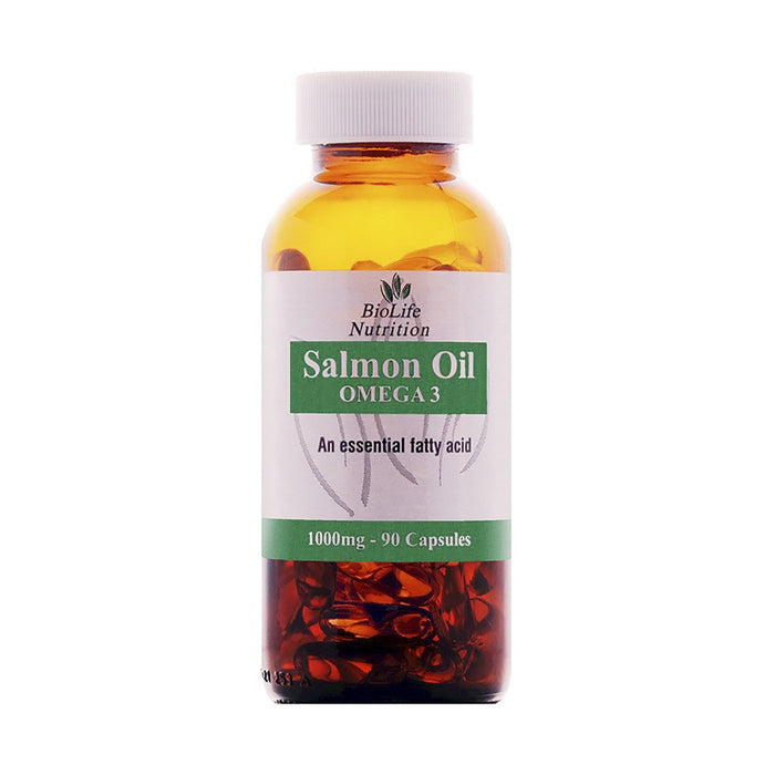 Biolife Nutrition Salmon Oil Omega 3 1000mg 90 Capsules