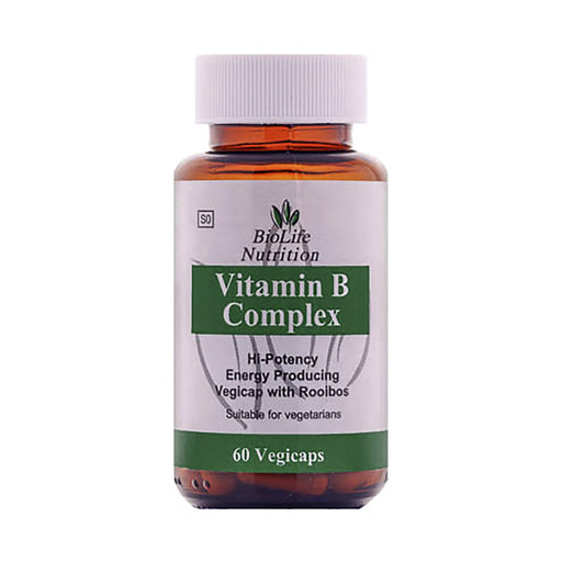Biolife Nutrition Vitamin B Complex 60 Vegi Capsules