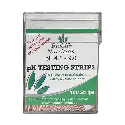 Biolife Nutrition pH Strips 100