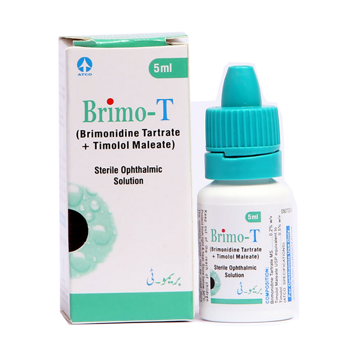 Brimo-T Sterile Ophtalmic Solution 5ml