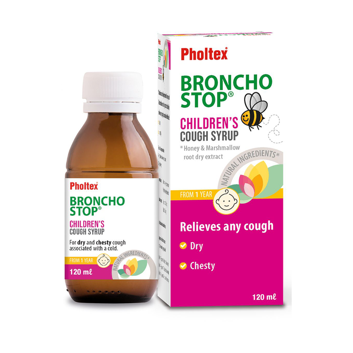 Bronchostop Childrens Cough Syrup 120ml