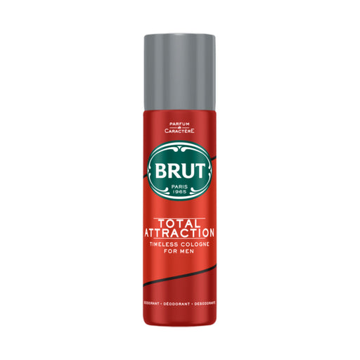 Brut Body Spray Deodorant Total Attraction 120ml