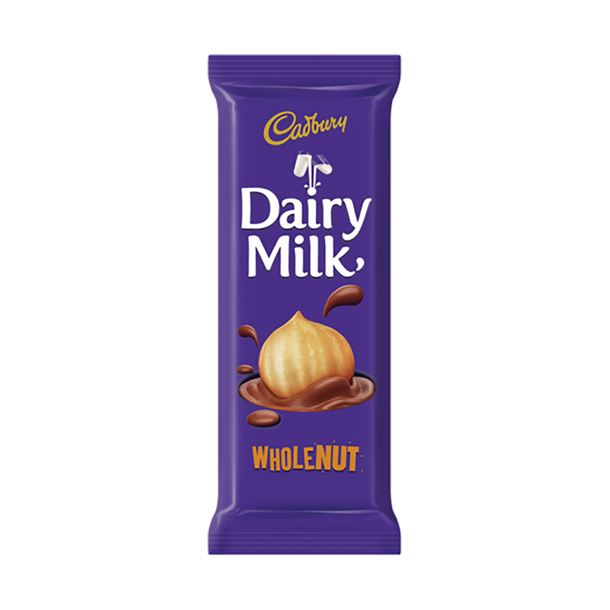 Cadbury Dairy Milk Wholenut 80g x 12 Bars Med365