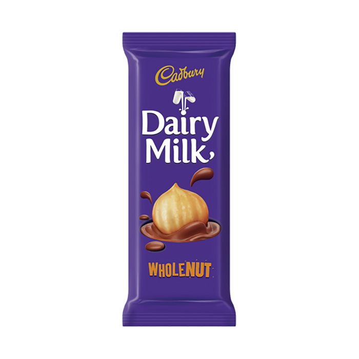 Cadbury Dairy Milk Wholenut 80g x 12 Bars