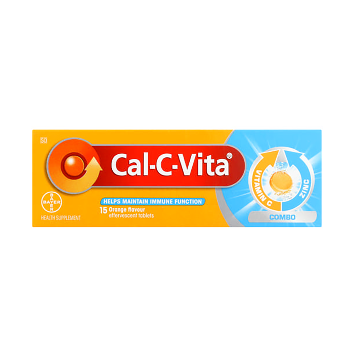 Cal-C-Vita Combo 15 Effervescent Tablets