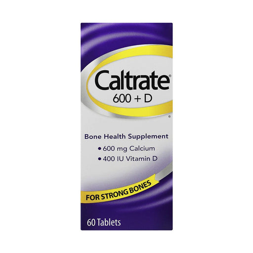 Caltrate 600+D Bone Health Supplement 60 Tablets