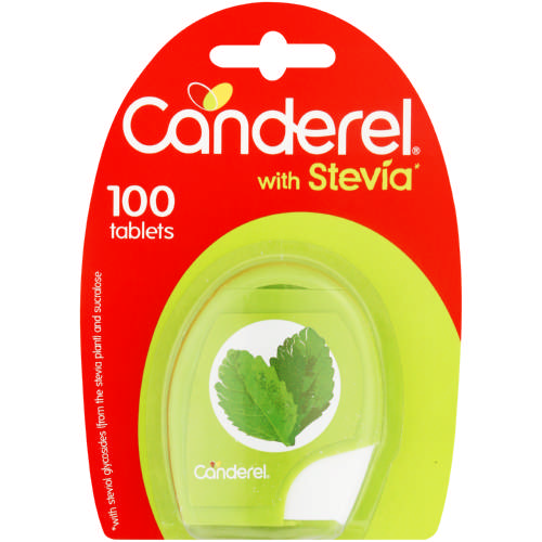 Canderel Stevia Low Kilojoule Sweetener 100 Tablets