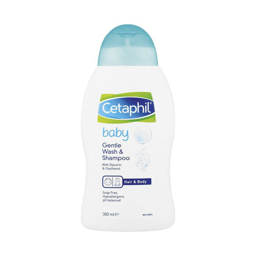 Cetaphil Gentle Baby Wash And Shampoo 300ml