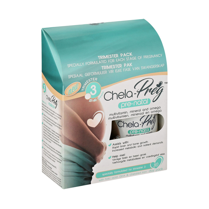 Chela-preg Trimester 3 60 Tablets + 60 Capsules