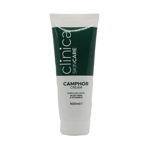 Clinica Camphor Cream with Aloe Vera and Vit E Tube 100g