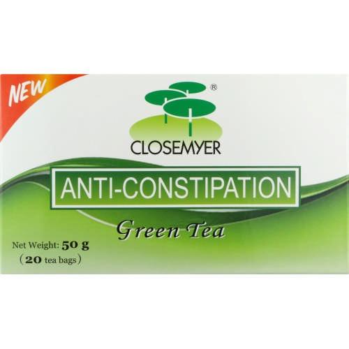 Closemyer AntiConstipation Green Tea 20 Tea Bags Med365