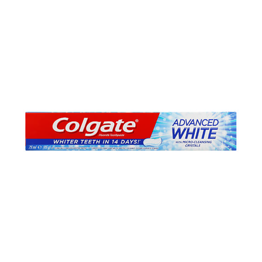 Colgate Toothpaste Advanced White Fluoride 75ml