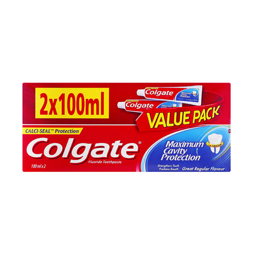 Colgate Toothpaste Banded Pack Regular 2x 100ml