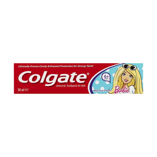 Colgate Toothpaste Kids Barbie 6+ Years 50ml