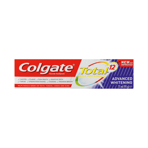 Colgate Toothpaste Total Advanced Whitening 75ml