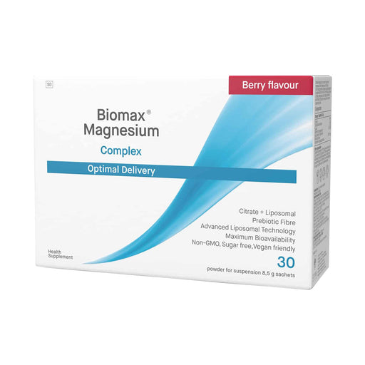 Coyne Biomax Magnesium Complex Optimal Delivery Berry flavour Berry 250mg 30 Sachets