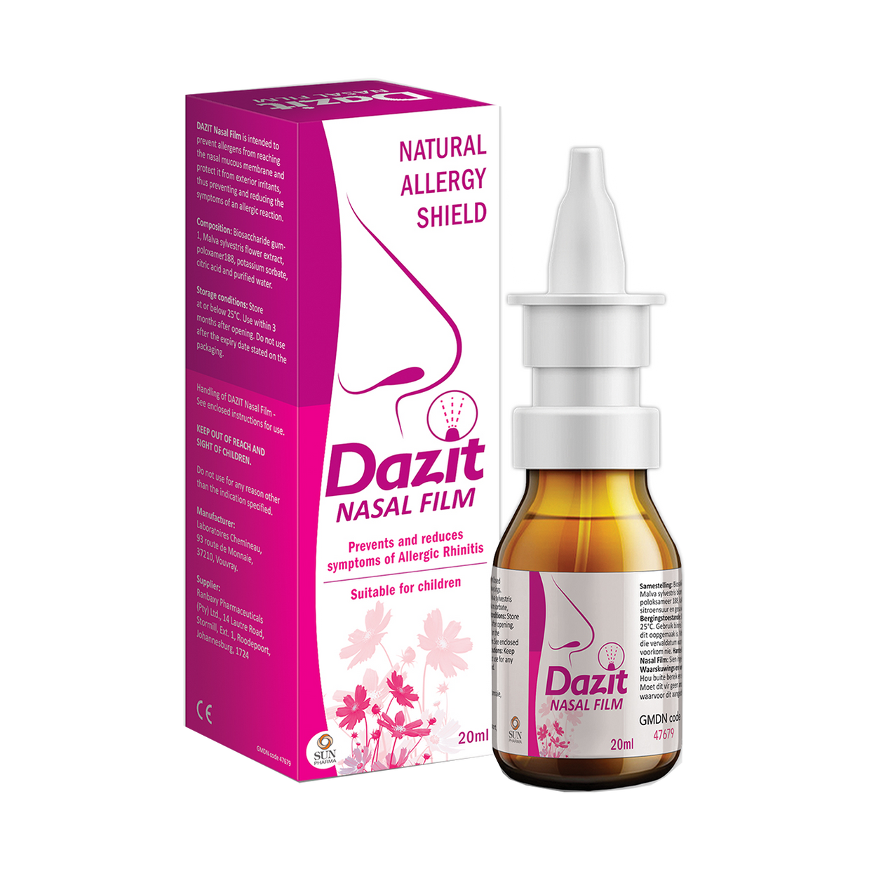 Dazit Nasal Film Metered Spray 20ml Med365