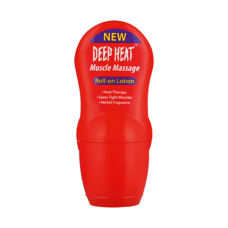 Deep Heat Muscle Massage Roll-on Gel 50ml