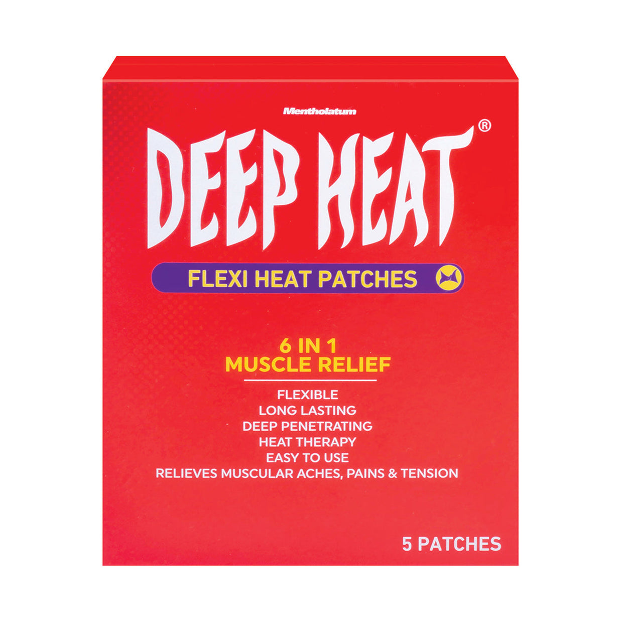 Deep Patch Deep Heat Patches 5 Pack - Med365