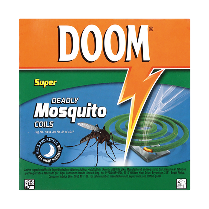 Doom Mosquito Coils 10 Coils