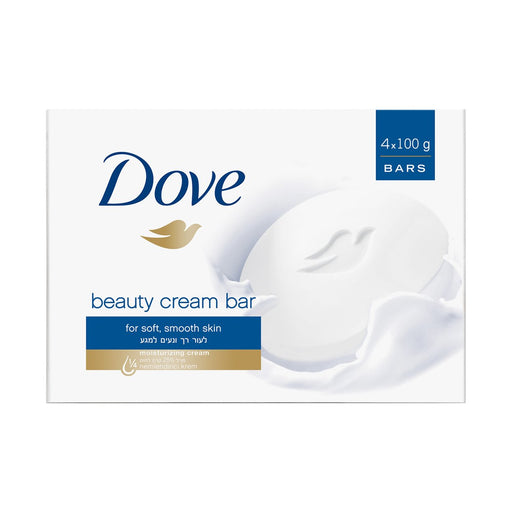 Dove Beauty Bar White 100g X 4