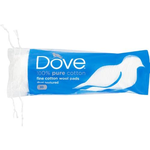 Dove Cotton Wool Rounds 80