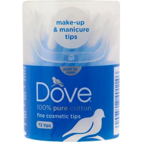 Dove Cotton Cosmetic Buds Tub 72