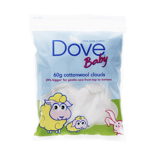 Dove Pure Cotton Baby Cotton Wool Clouds 60g