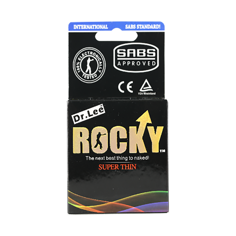 Dr. Lee Rocky Condoms Super Thin 3 Condoms