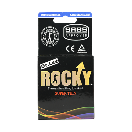 Dr. Lee Rocky Condoms Super Thin 3 Condoms