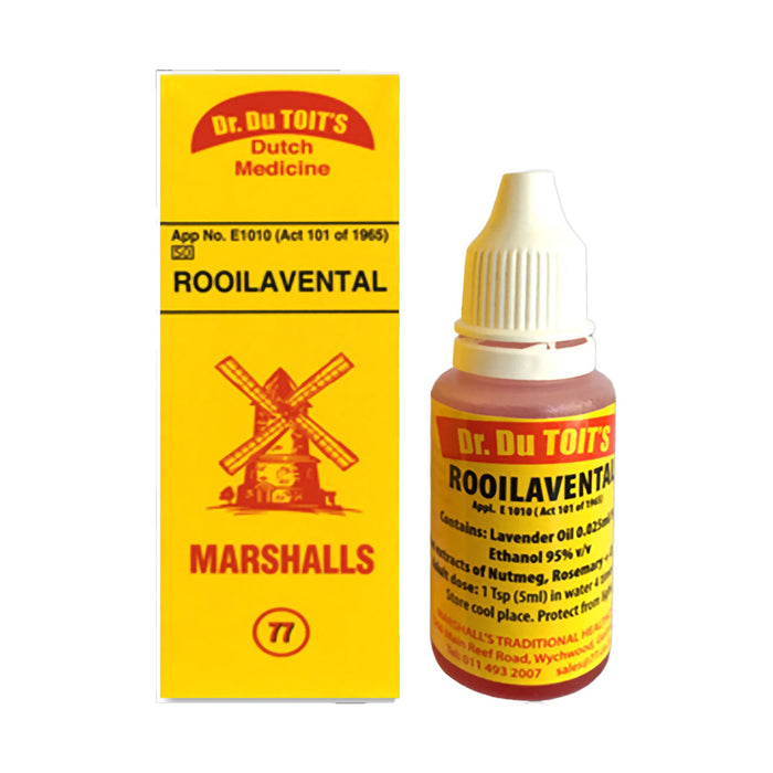 Dr Du Toit Rooilavental 20ml