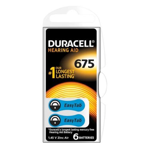 Duracell Battery Hearing Aid DA675 B7
