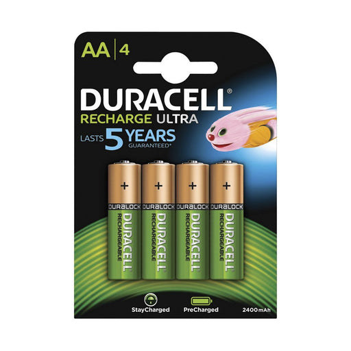Duracell Rechargeable AA Batteries 4 Pack