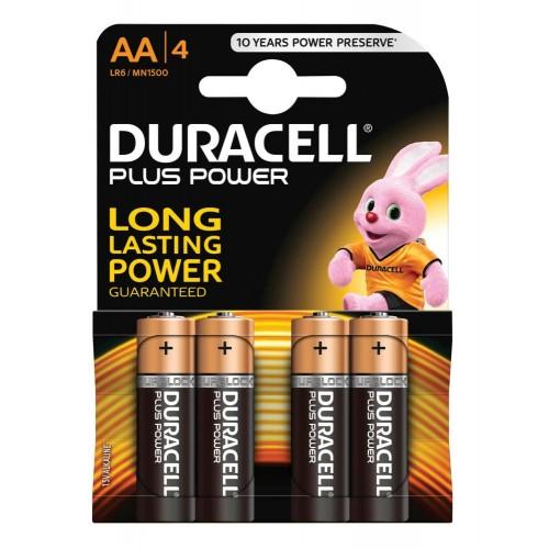 Duracell Plus Power AA 4 Pack