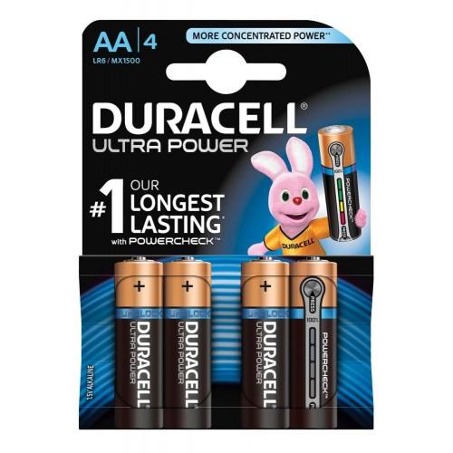 Duracell Ultra Power AA 4 Pack