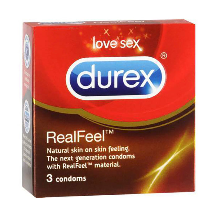 Durex Real Feel 3 Condoms