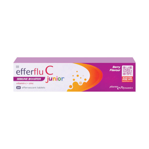 Efferflu C Immune Booster Junior 20 Effervescent Tablets