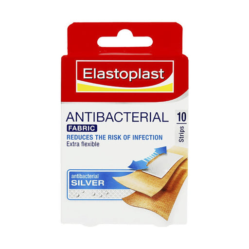 Elastoplast Antibacterial Fabric 10 Strips