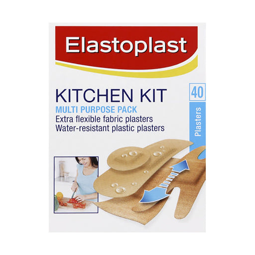 Elastoplast Kitchen Kit Plasters Assorted 40 Plasters