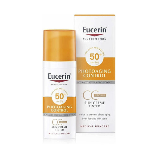 Eucerin Sun SPF50 Photoaging Control Fluid Medium Complexion 50ml