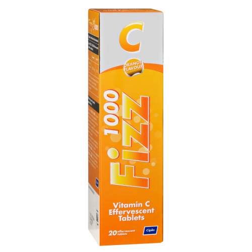 Fizz C 1000 20 Effervescent Tablets