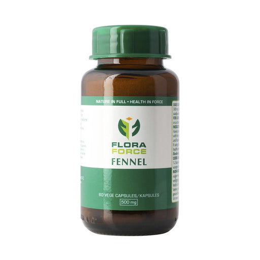 Flora Force Fennel 500mg 60 Capsules