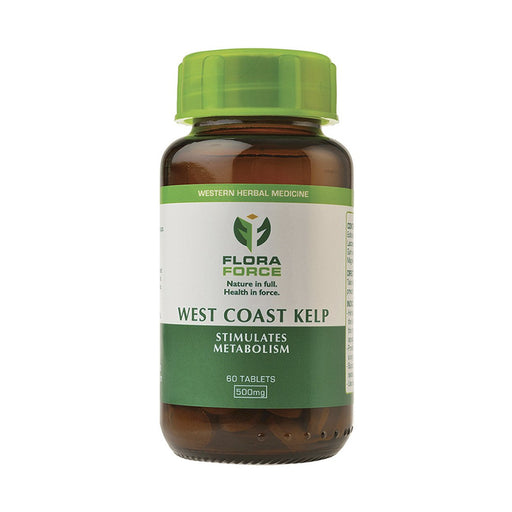 Flora Force West Coast Kelp 500mg 60 Tablets