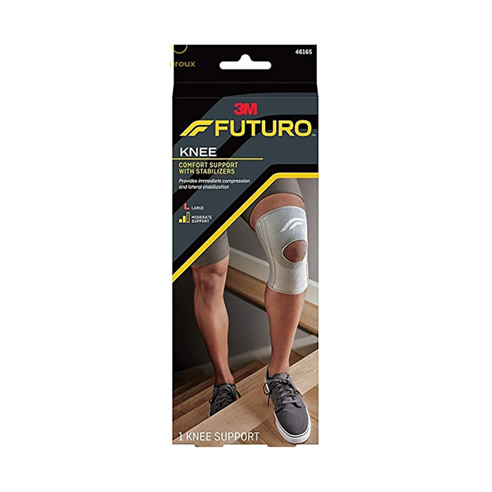 Futuro Knee Comfort Support with Stabilizers Large Beige