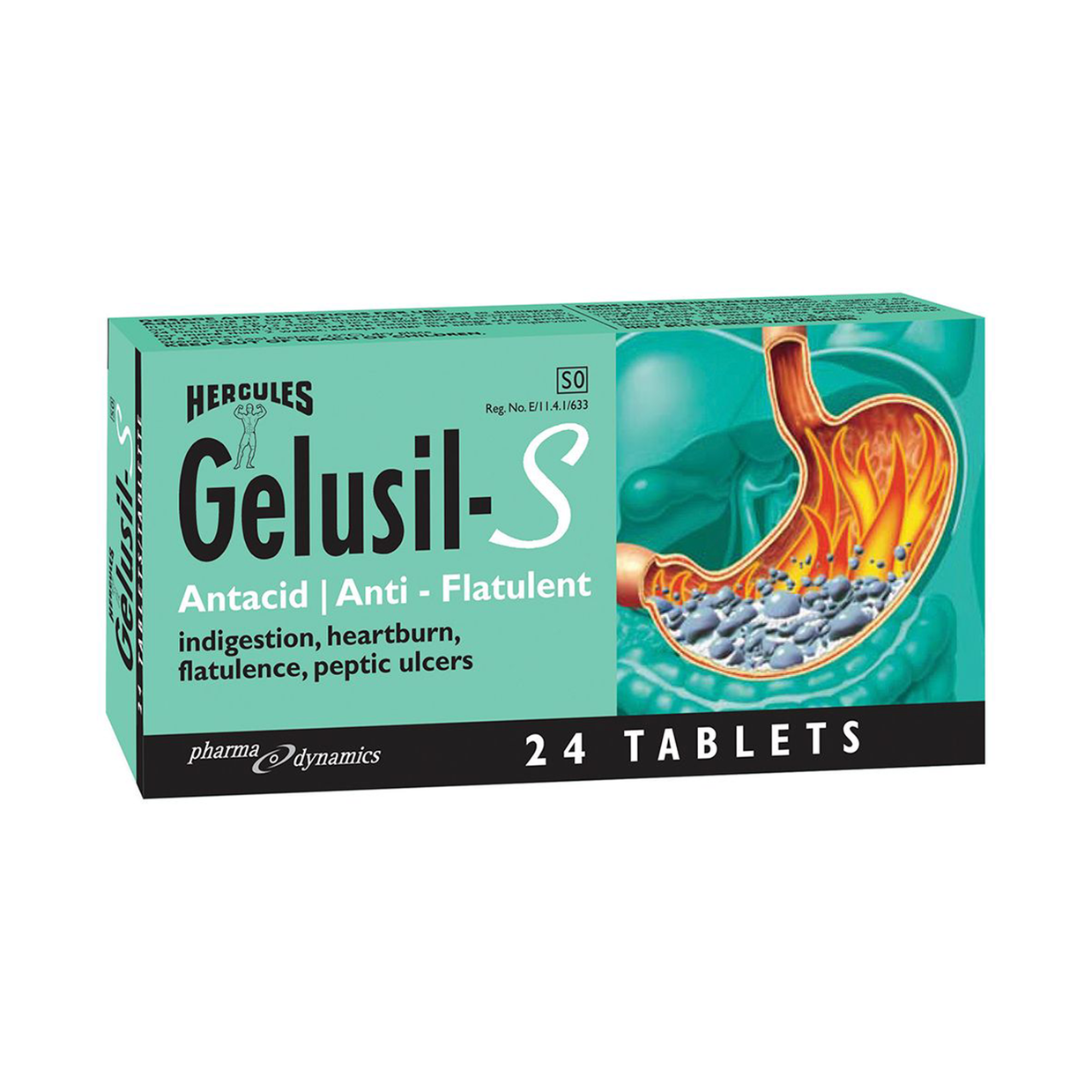 GelusilS 24 Tablets Med365