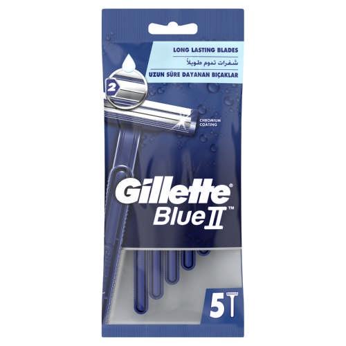 Gillette Blue II Regular Lubrastrip Disposable Razer 5 Razers