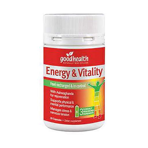Good Health Energy & Vitality 30 Capsules